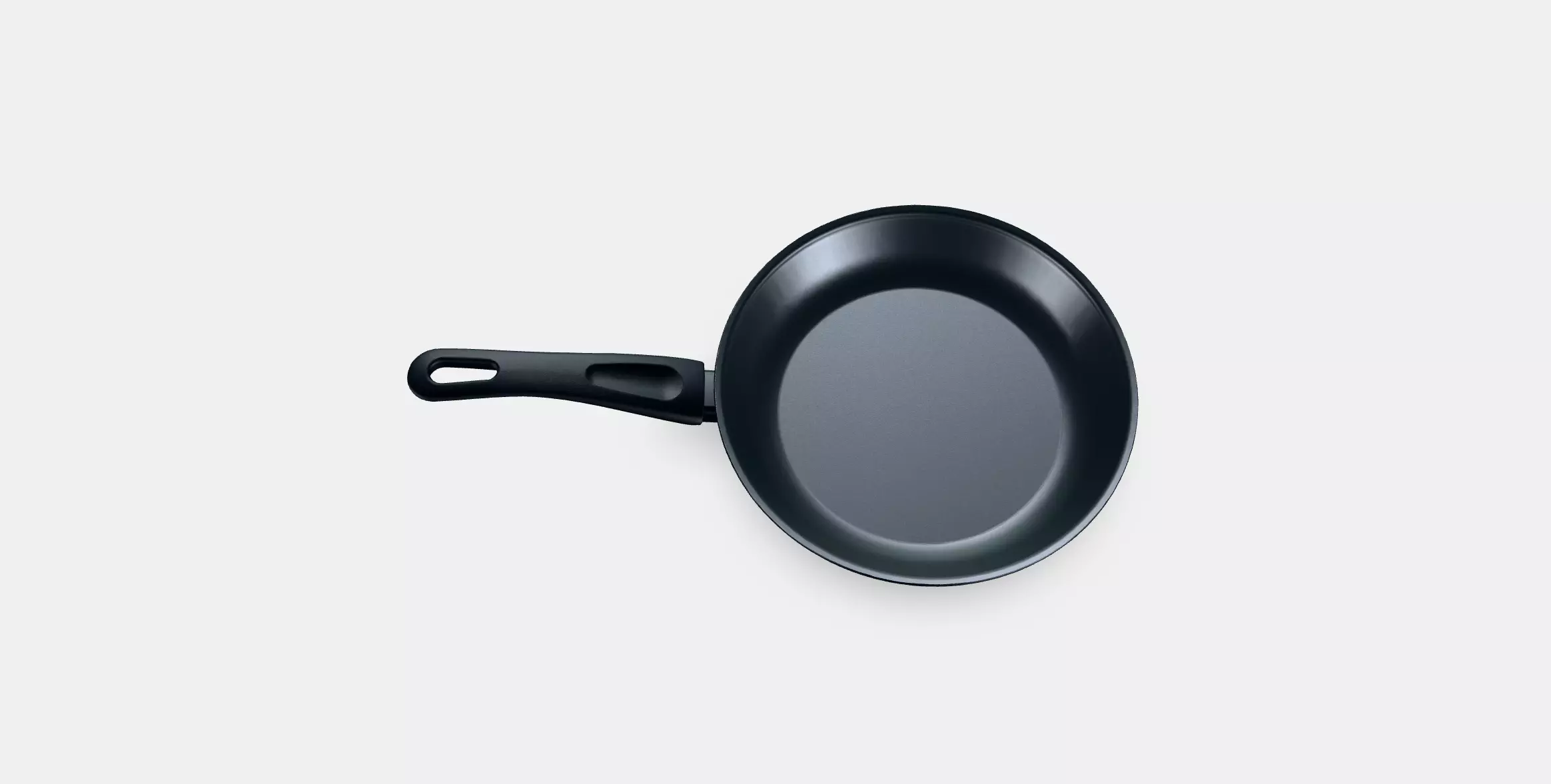 HEMLAGAD Frying pan 2 Low-poly 3D model_0