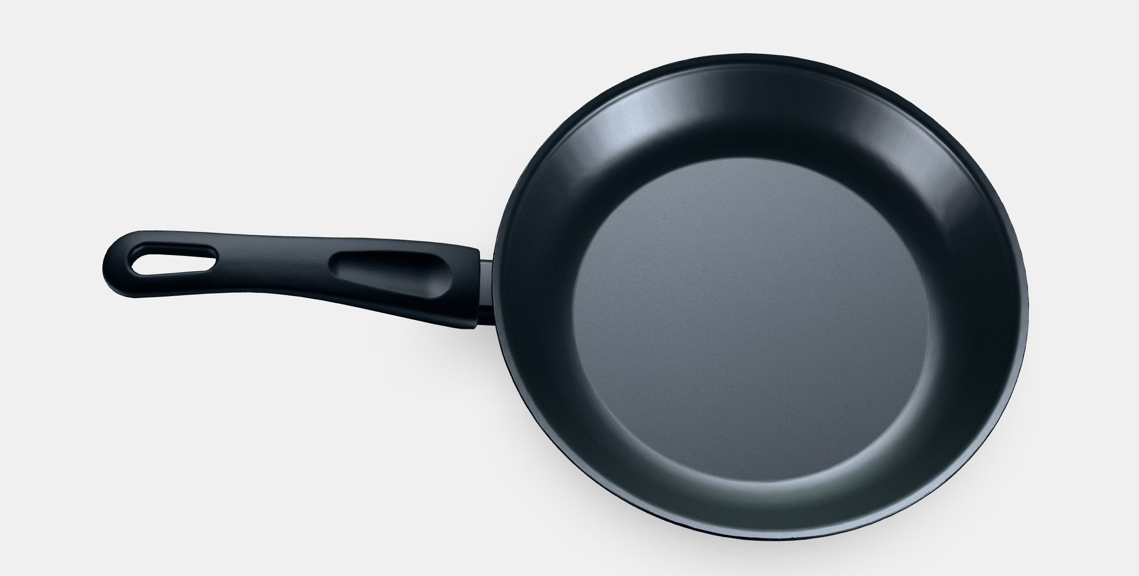 HEMLAGAD Frying pan 2 Low-poly 3D model_4