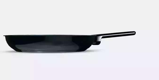 MIDDAGSMAT Frying pan Low-poly 3D model