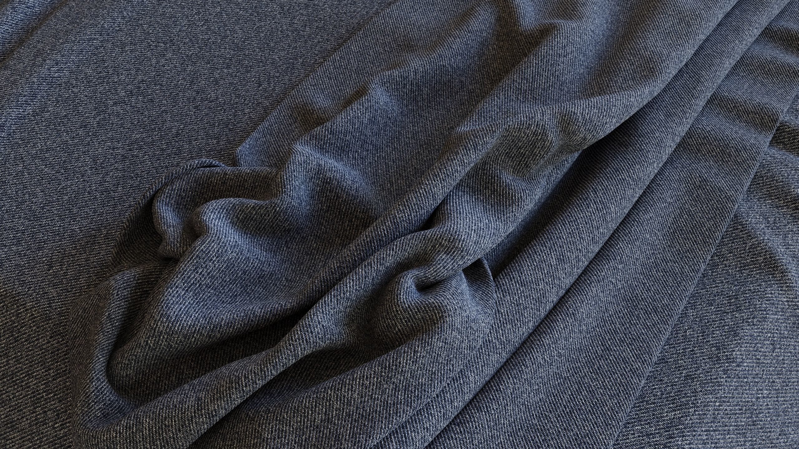 Denim fabric material Texture_5