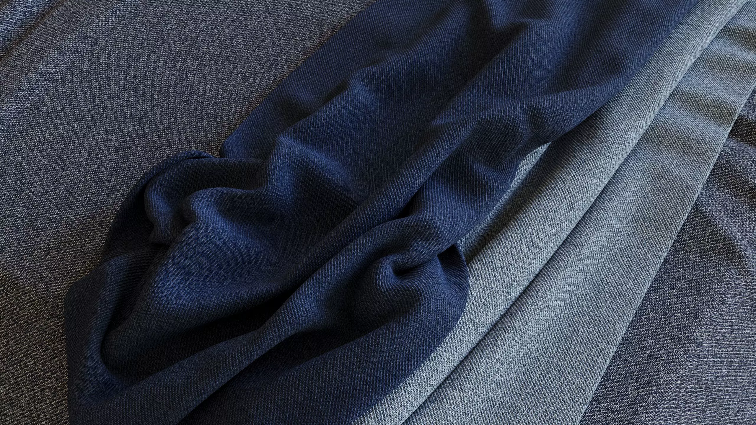 Denim fabric material Texture_0