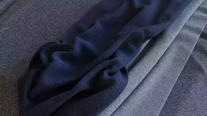 Denim fabric material