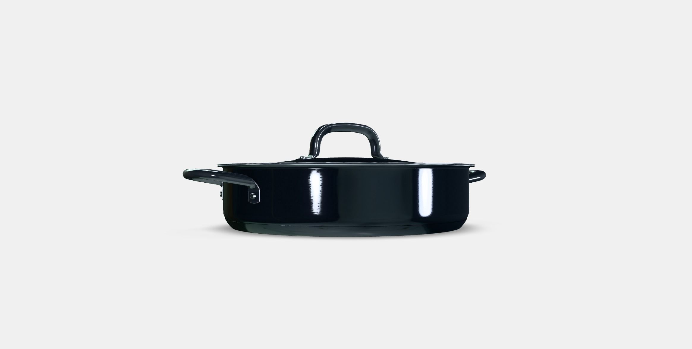 IKEA 365 Saute pan Low-poly 3D model_16