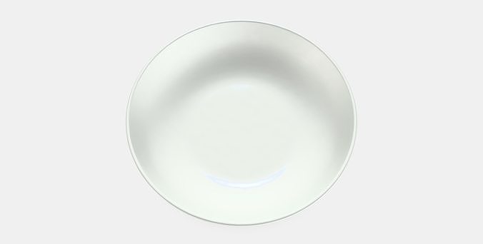 FARGKLAR Deep plate 3 Low-poly 3D model