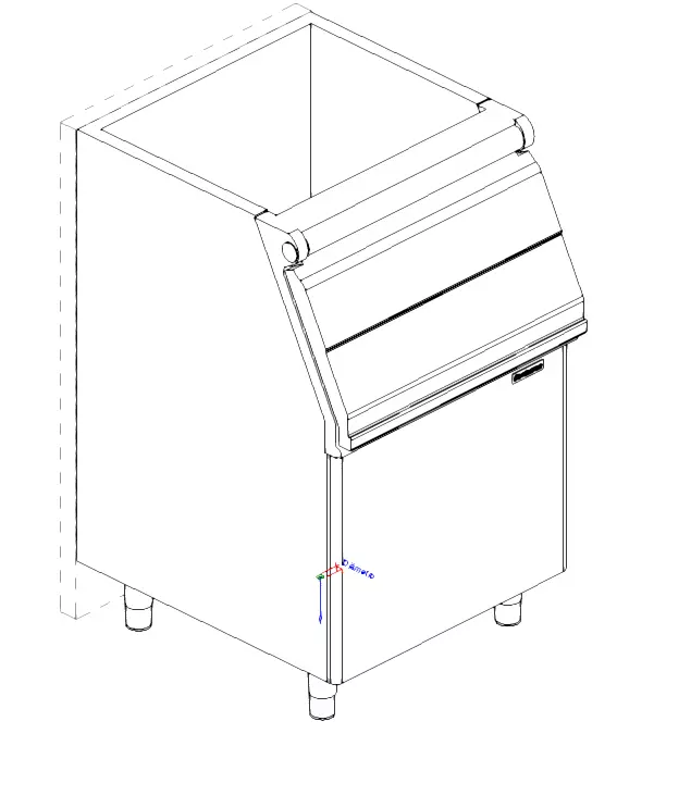 MAQUINA DE HIELO SCOTMAN 3D model