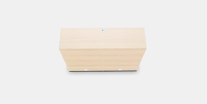 GALANT Cabinet with sliding doors 2 Low-poly 3D model