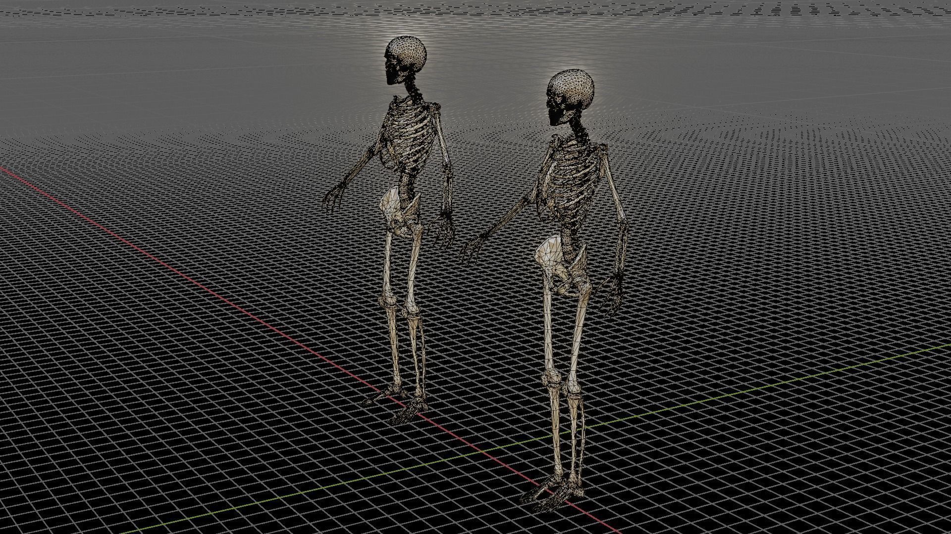 Human Skeleton 3D model_7
