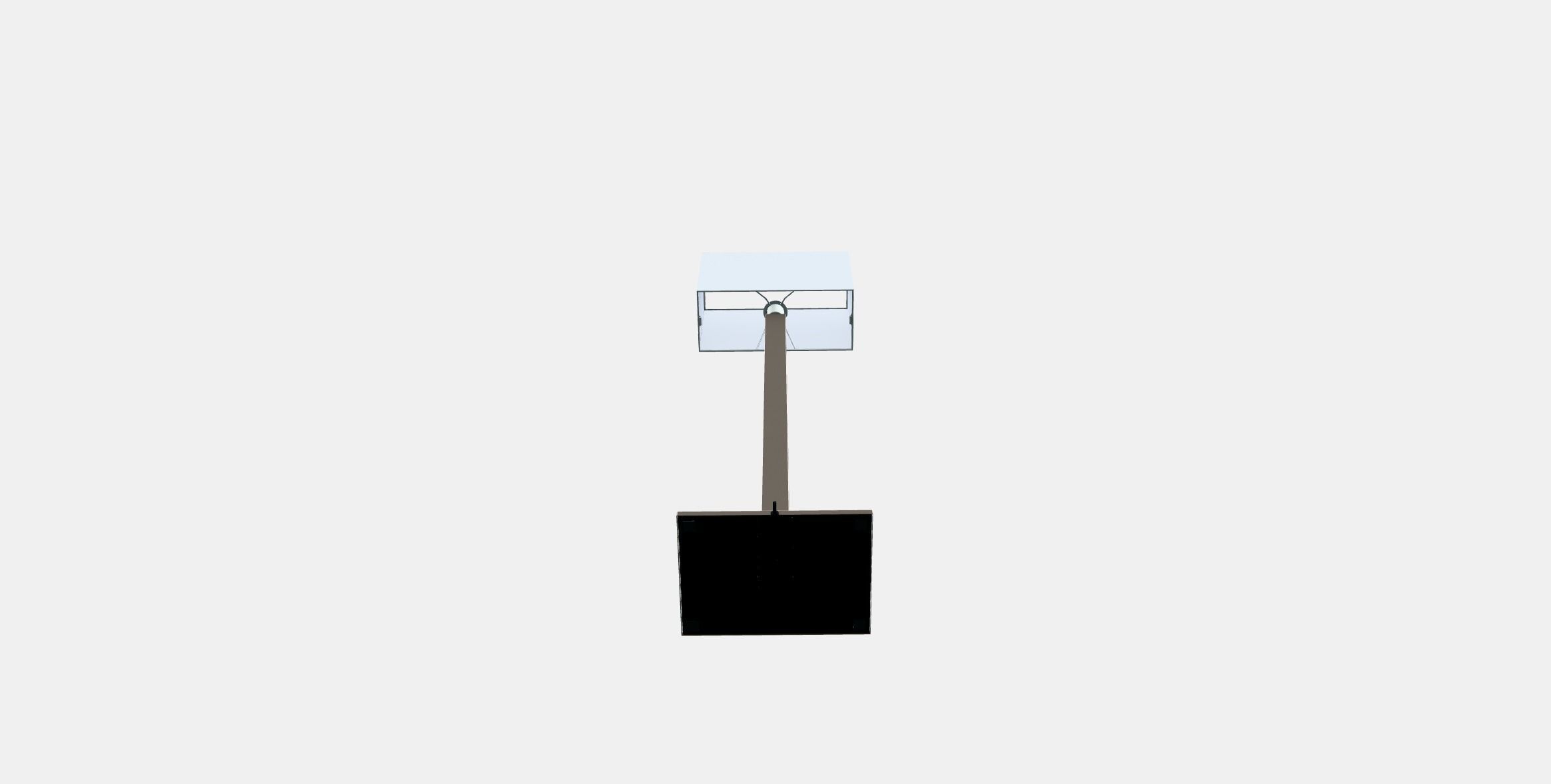 TOMELILLA Floor lamp Low-poly 3D model_7