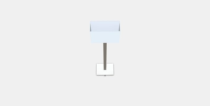 TOMELILLA Floor lamp Low-poly 3D model