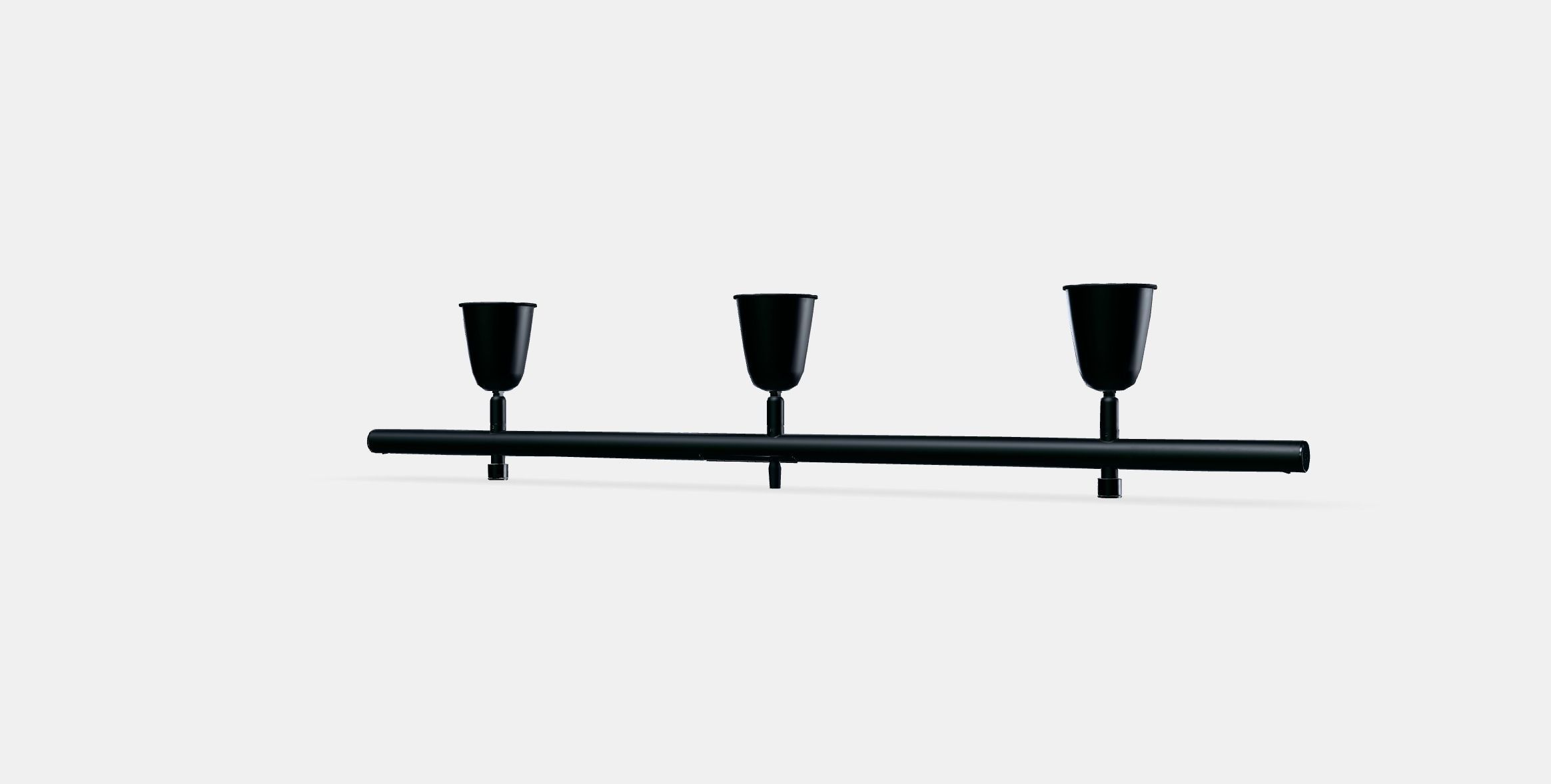 SKURUP Ceiling track 3-spots Low-poly 3D model_13