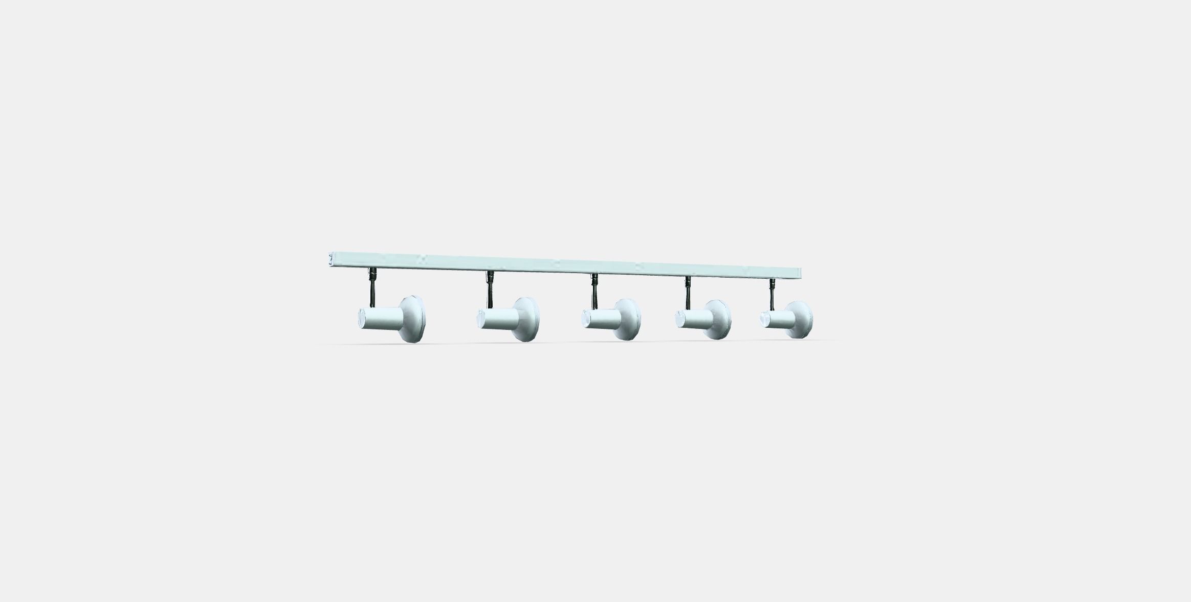 STRATOSFAR Ceiling spotlight with 5 spots Low-poly 3D model_3