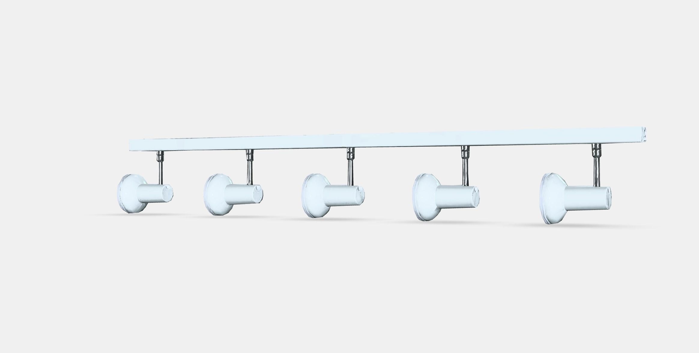 STRATOSFAR Ceiling spotlight with 5 spots Low-poly 3D model_6