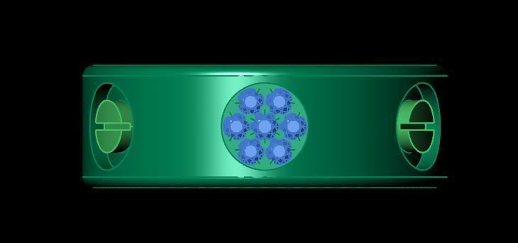 beautifull band ring for daimonds 3D print model_14