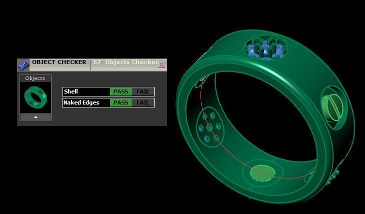 beautifull band ring for daimonds 3D print model_21