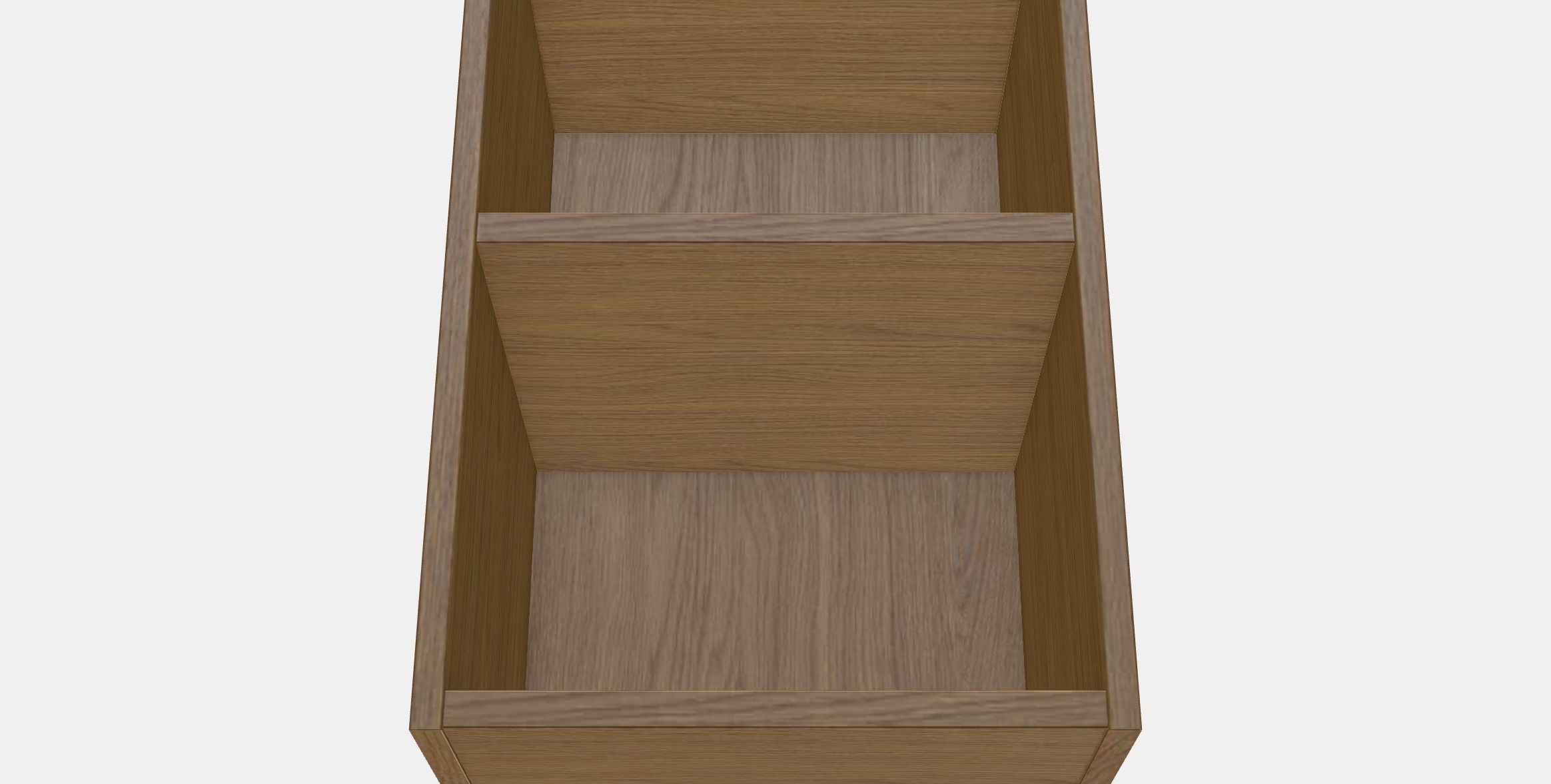HAGAAN Open cabinet Low-poly 3D model_9