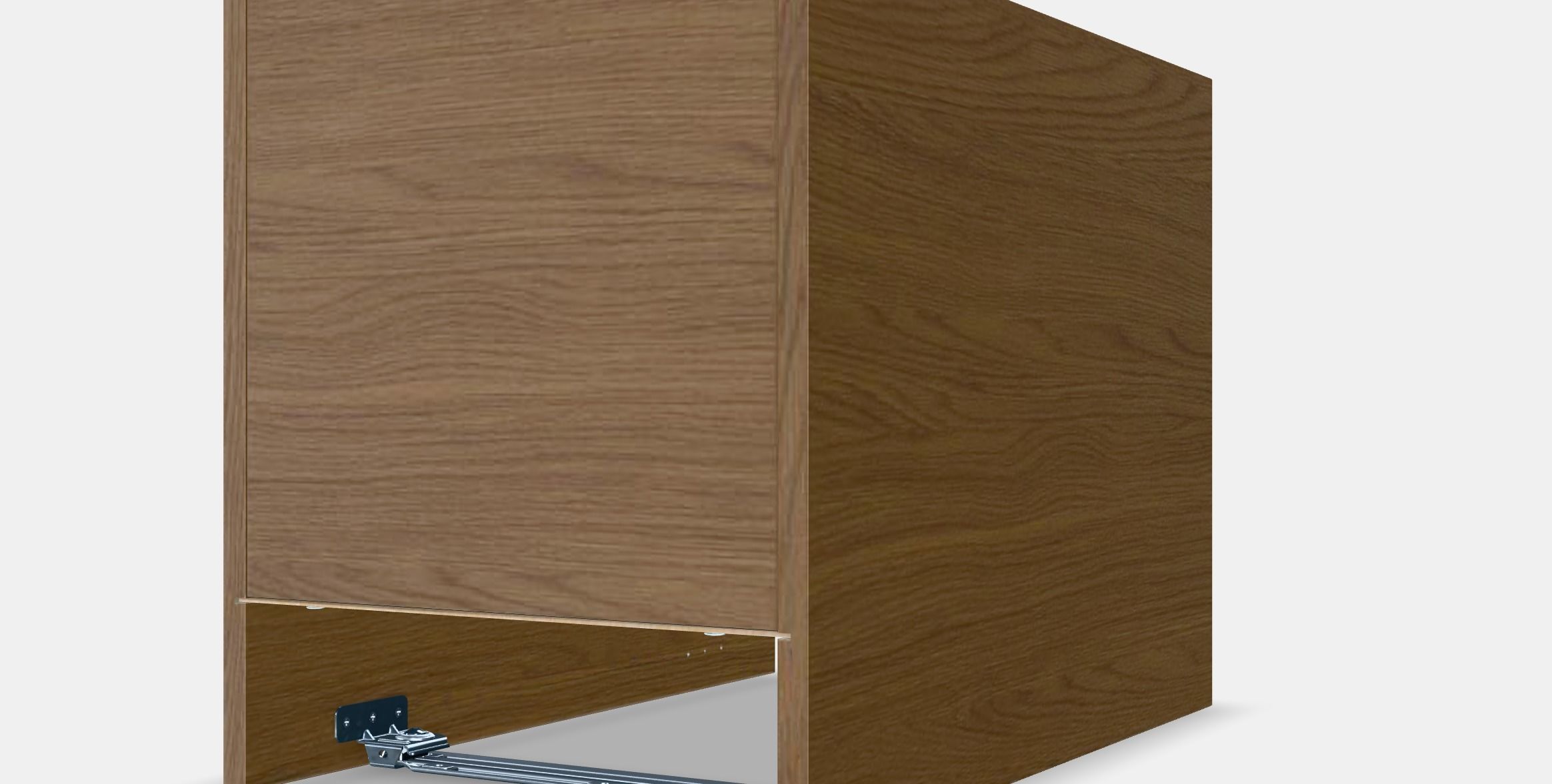 HAGAAN Open cabinet Low-poly 3D model_4