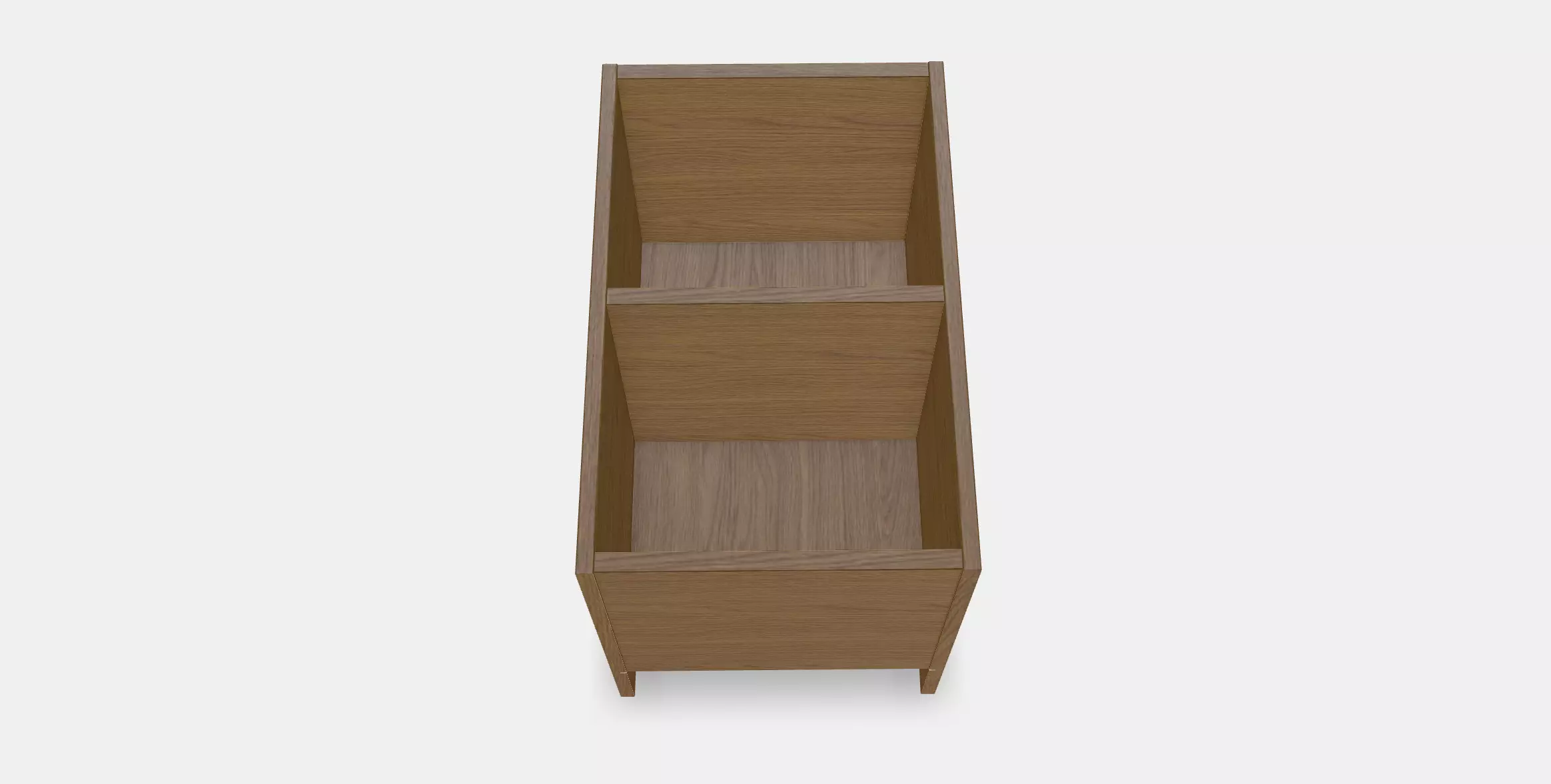 HAGAAN Open cabinet Low-poly 3D model_0