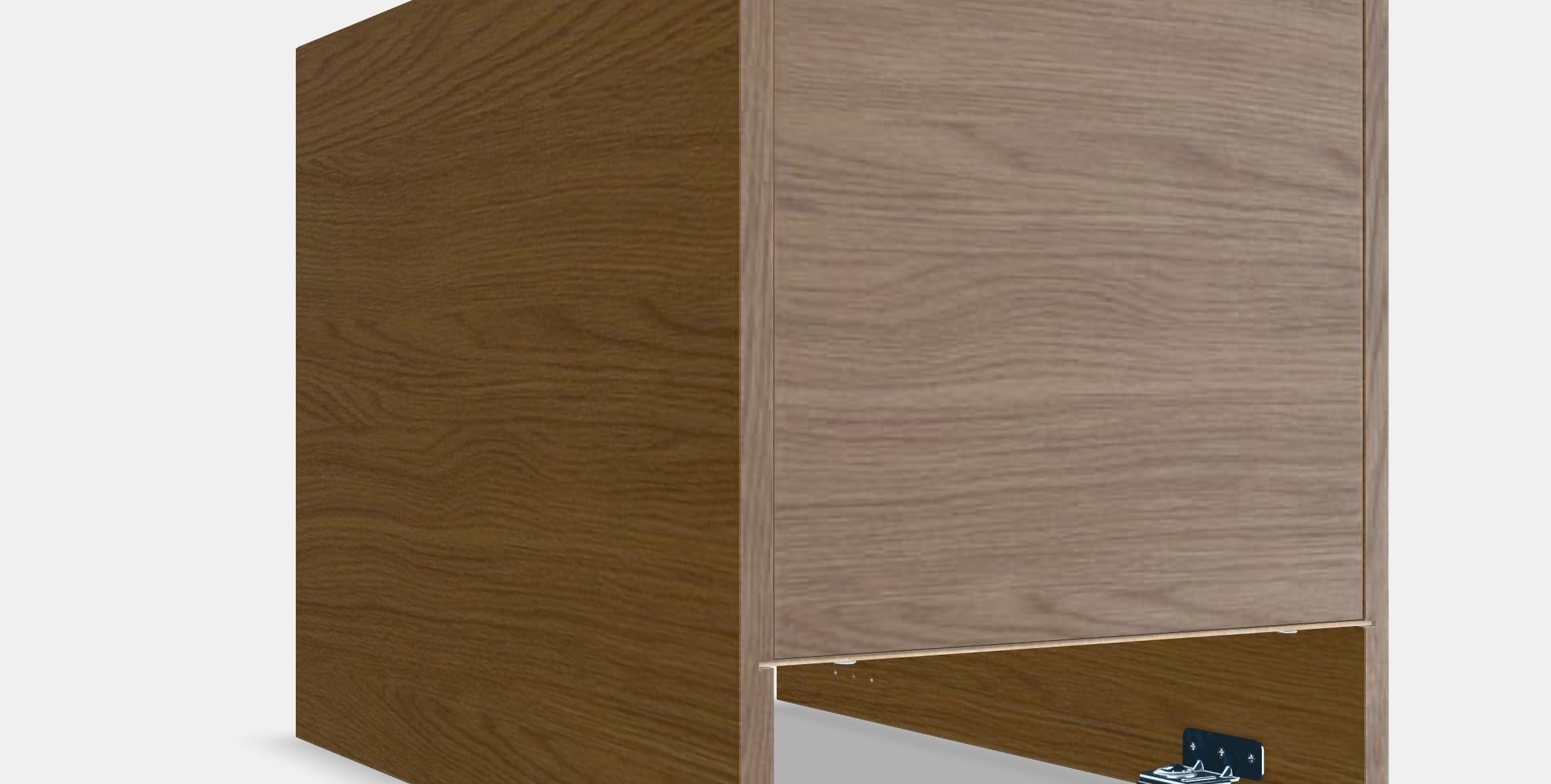 HAGAAN Open cabinet Low-poly 3D model_6