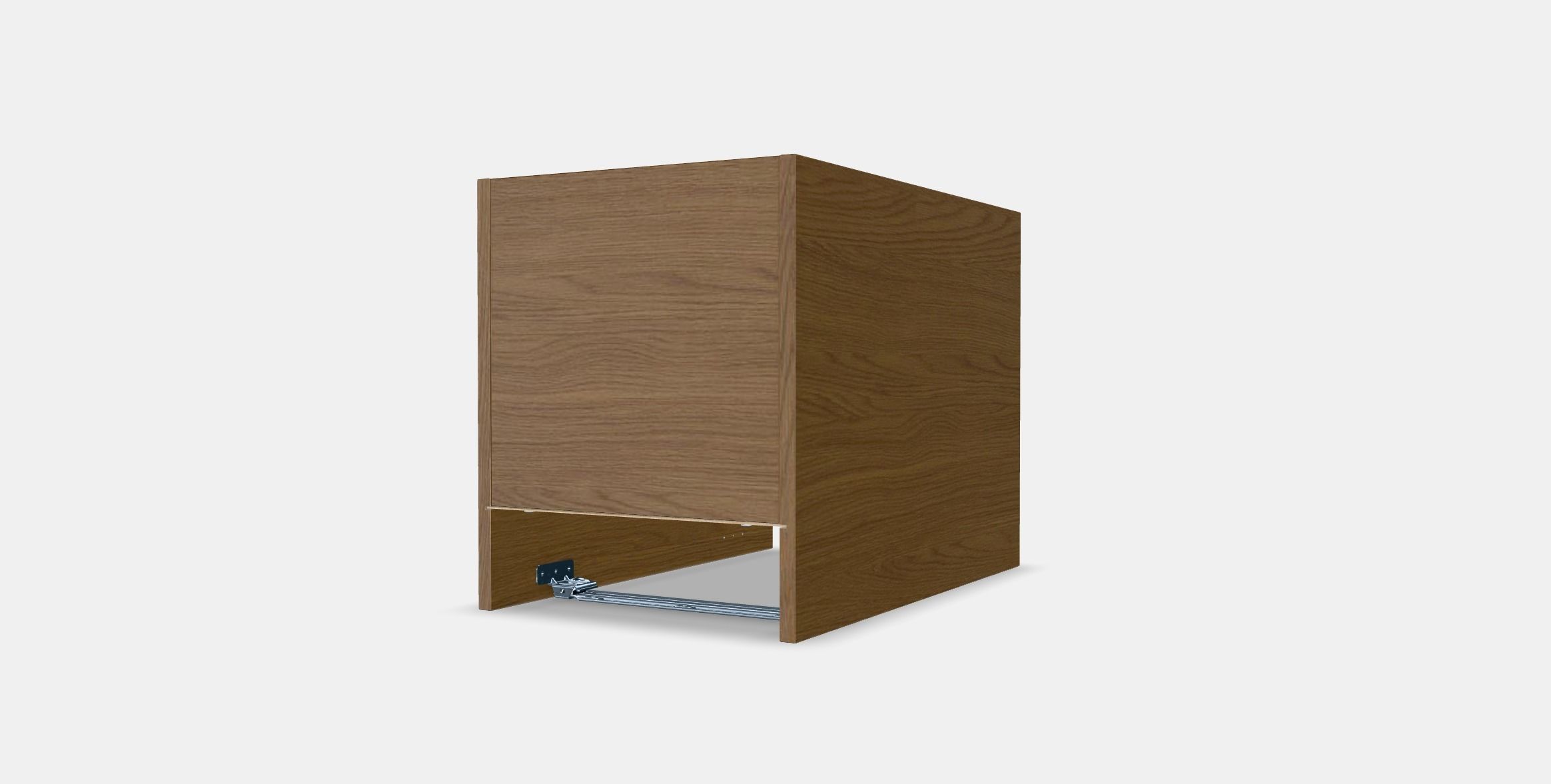 HAGAAN Open cabinet Low-poly 3D model_2