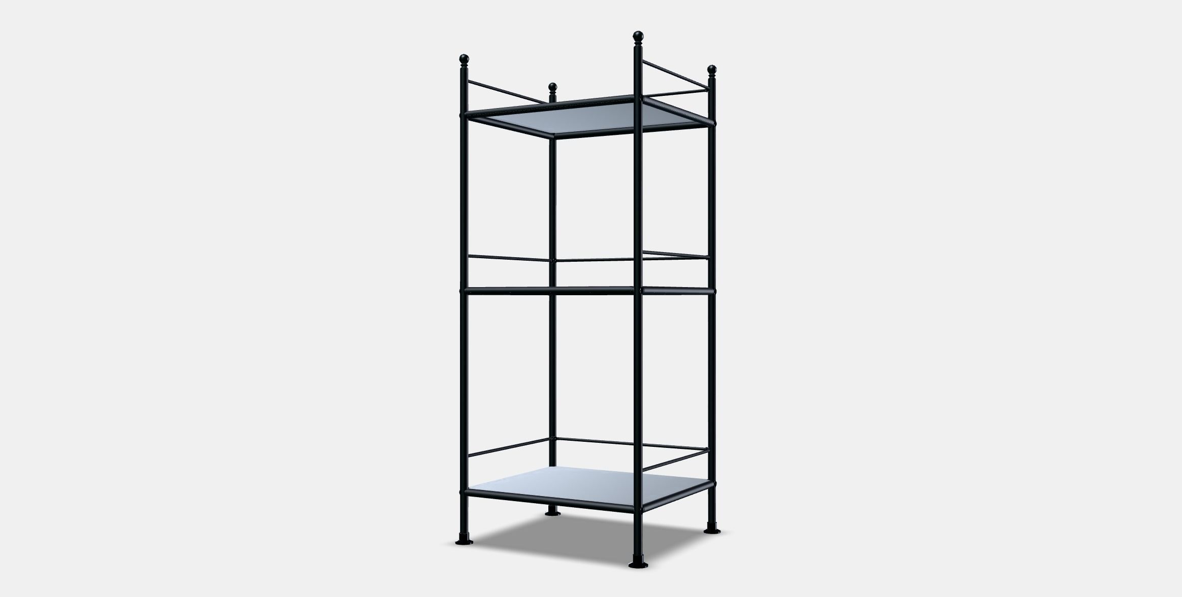 FROSJON Shelving unit Low-poly 3D model_12