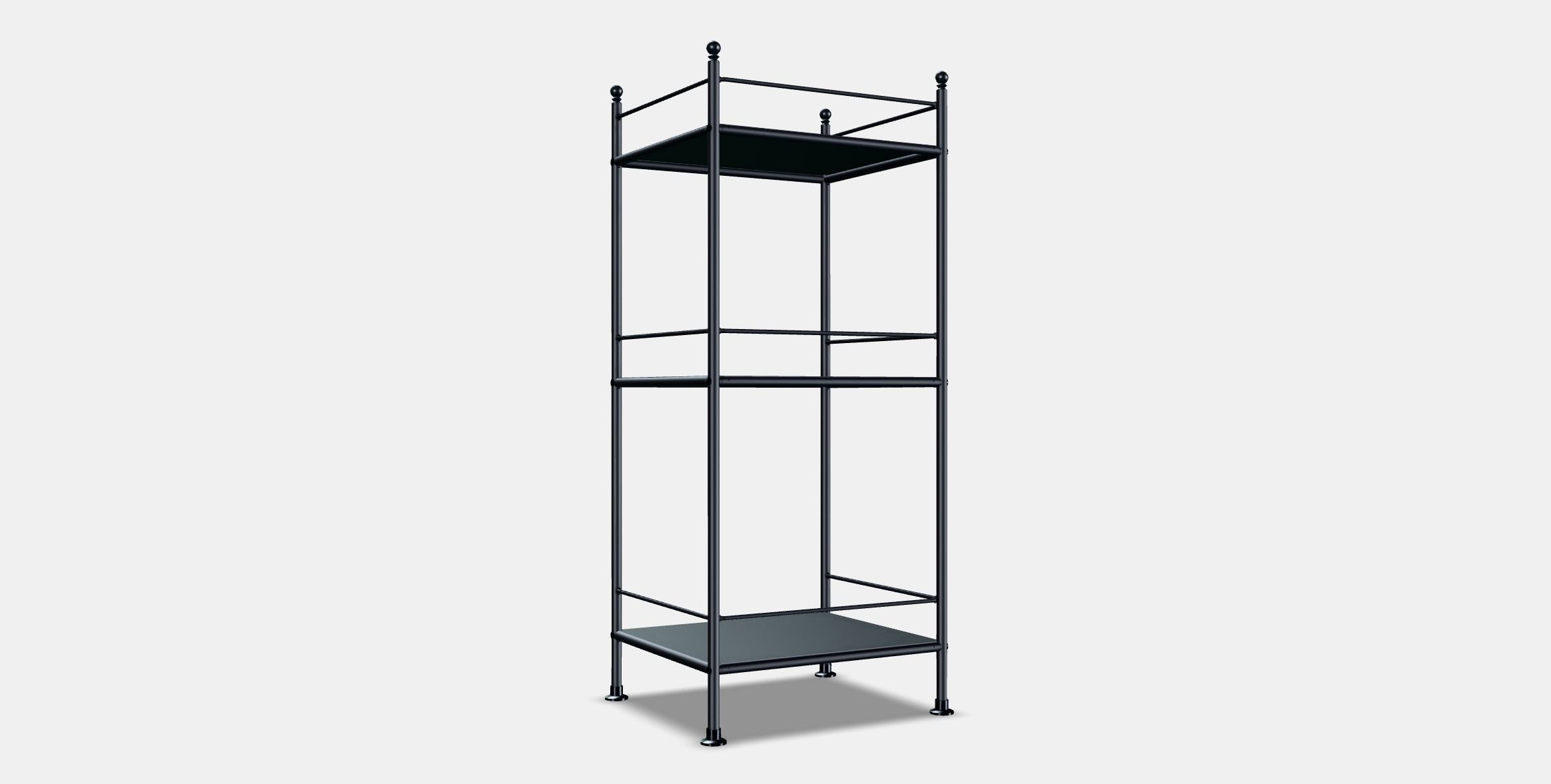 FROSJON Shelving unit Low-poly 3D model_16