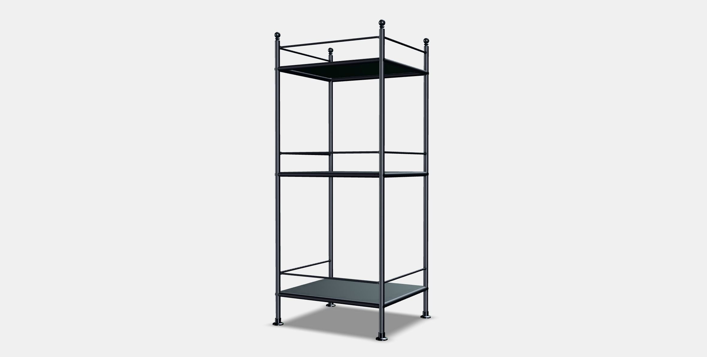 FROSJON Shelving unit Low-poly 3D model_4