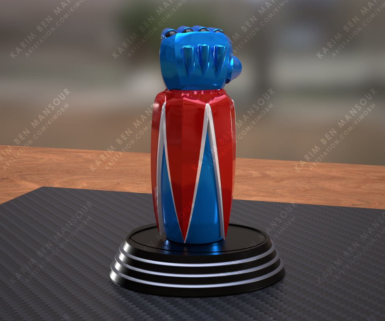 Grendizer Goldrake Robot Hand Fist 3D print model_6