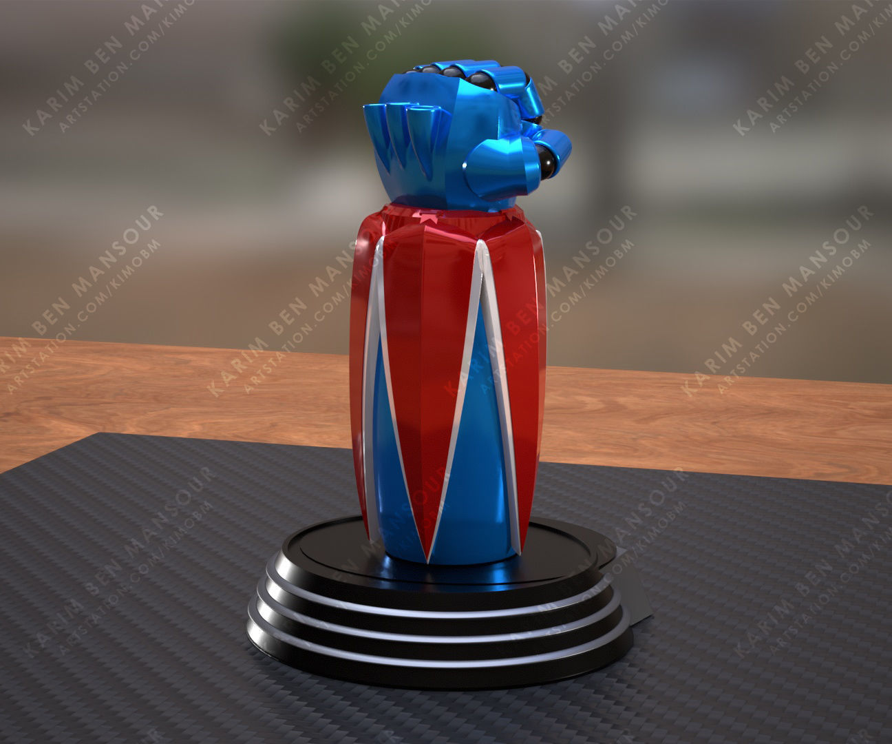 Grendizer Goldrake Robot Hand Fist 3D print model_4