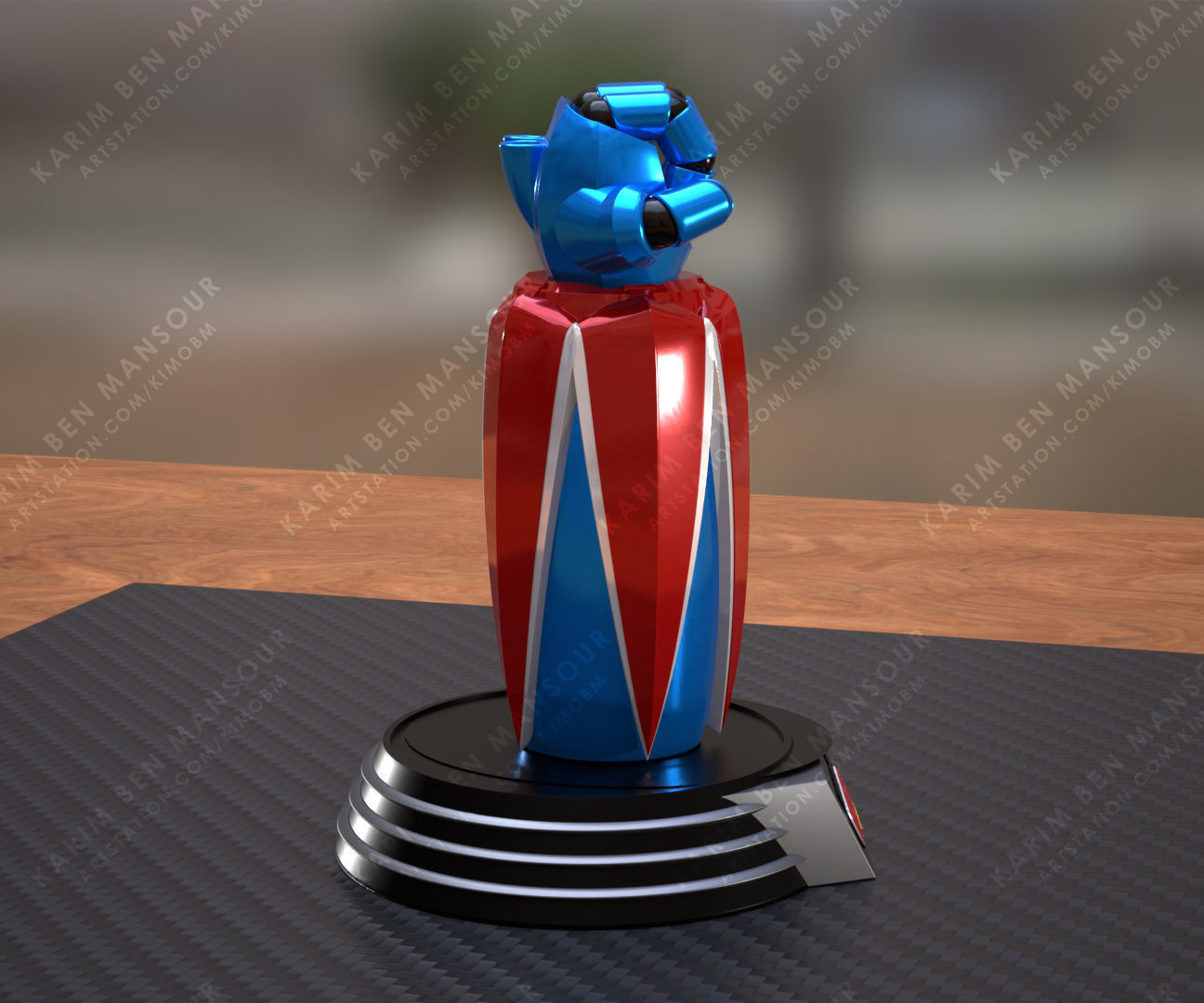 Grendizer Goldrake Robot Hand Fist 3D print model_3