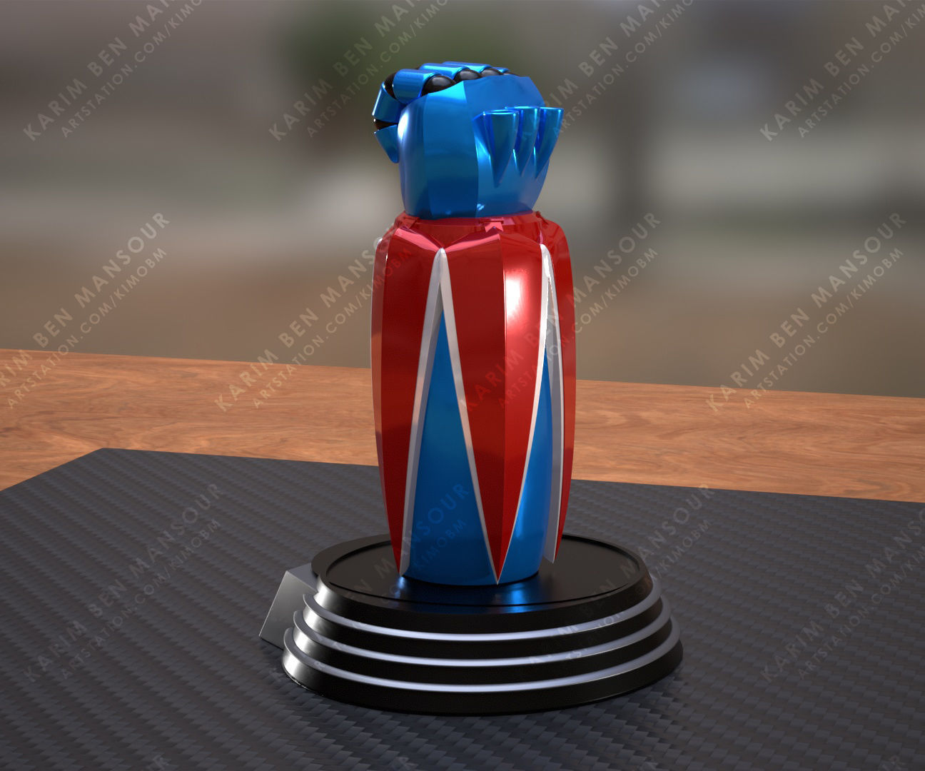 Grendizer Goldrake Robot Hand Fist 3D print model_7