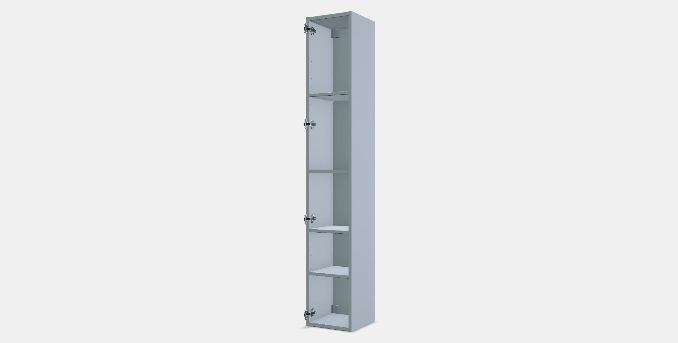 ENHET High cb w 4 shelves 1 Low-poly 3D model_12
