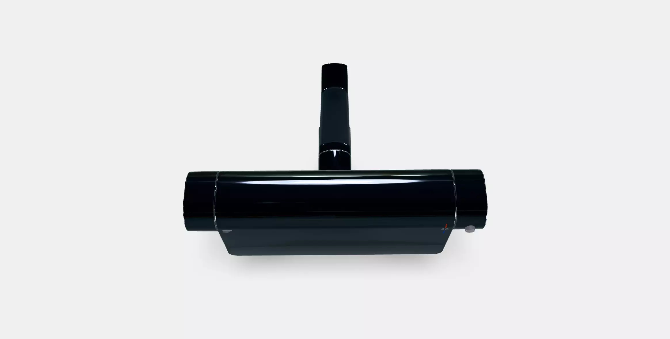 BROGRUND Thermostatic bath-shower mixer Low-poly 3D model
