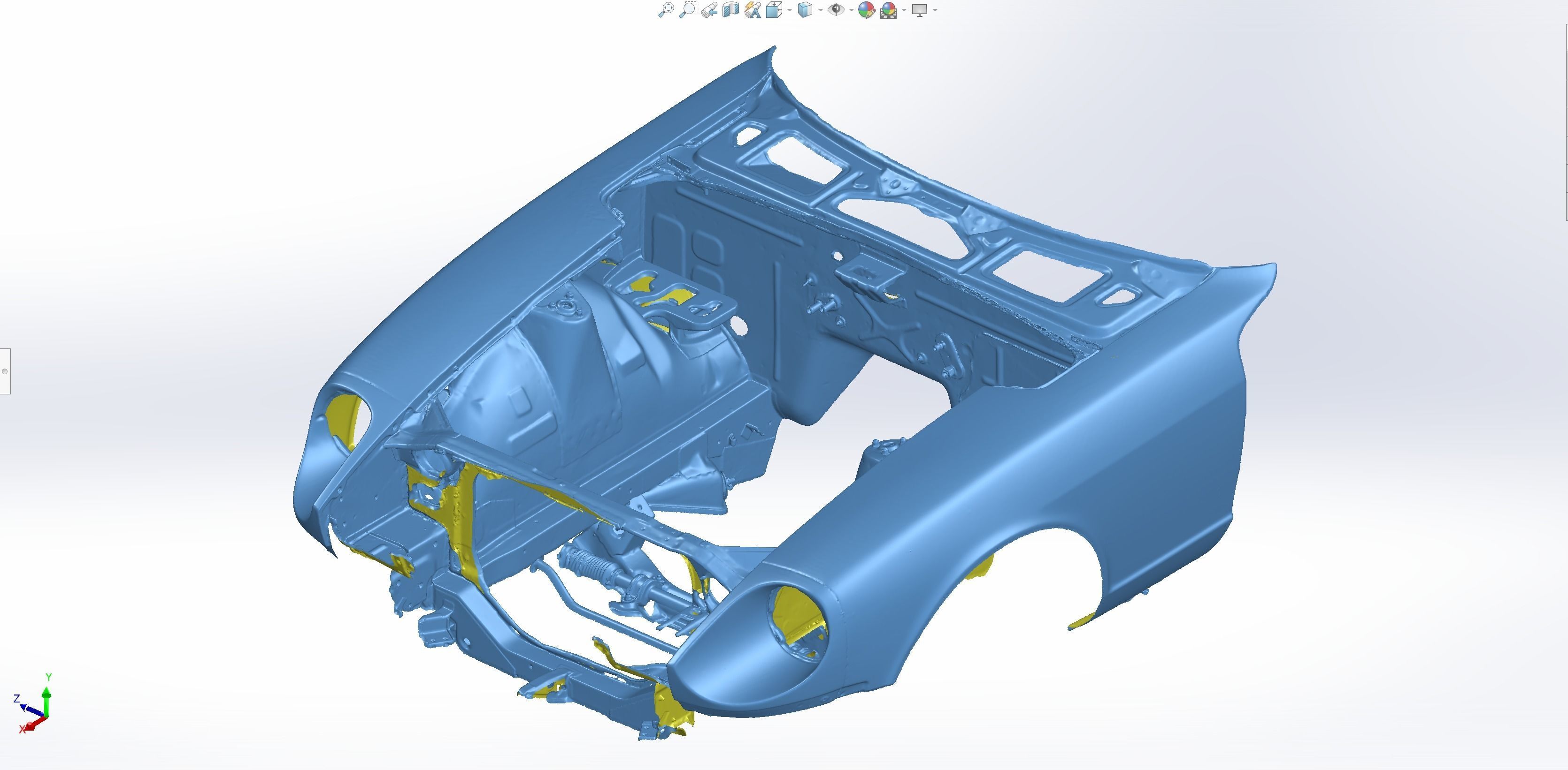 Datsun 240Z 3D Scan 3D print model_3