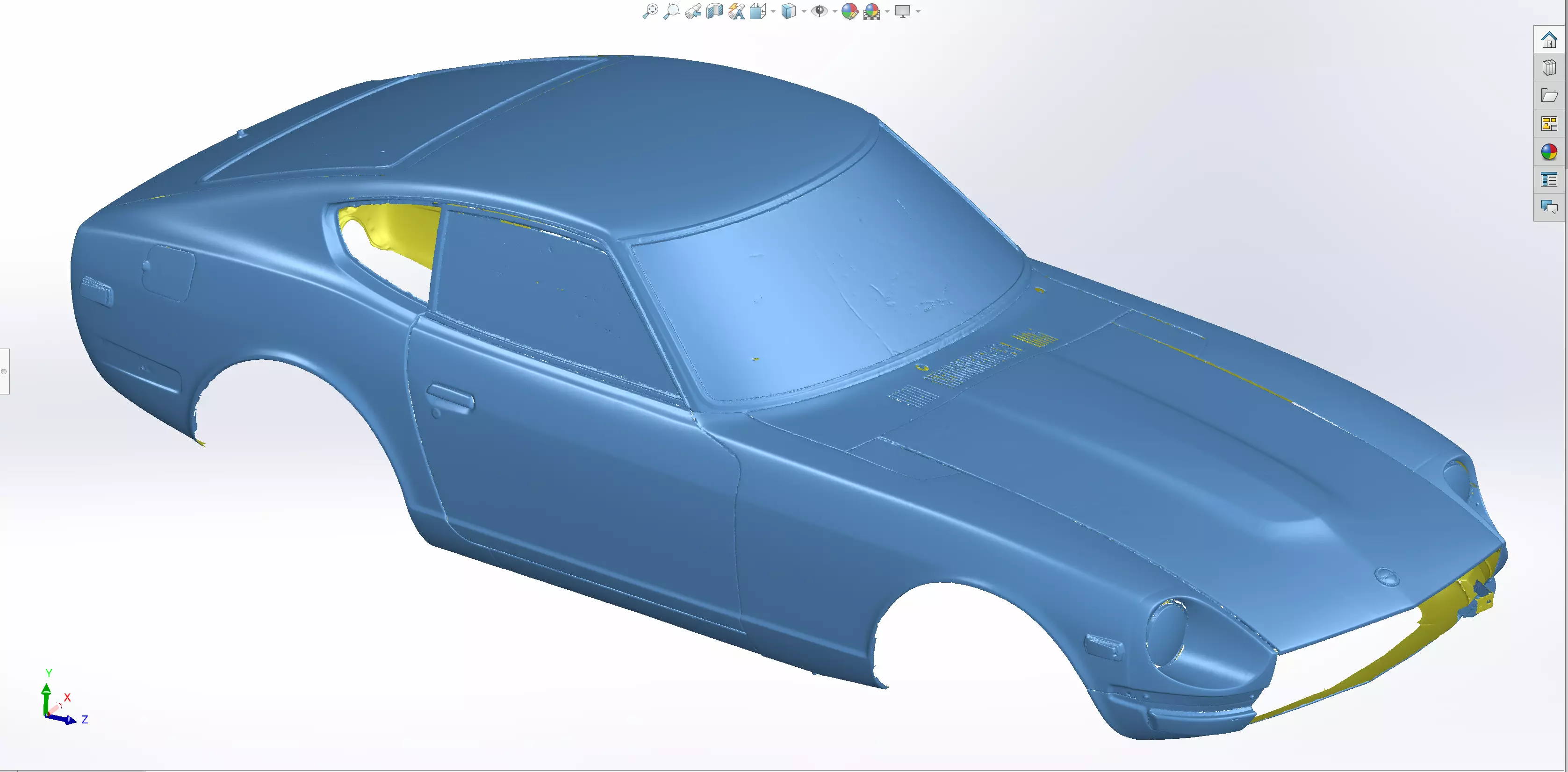 Datsun 240Z 3D Scan 3D print model_0
