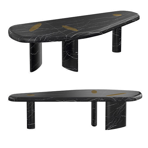 HERITRE Dining TABLE 3D model
