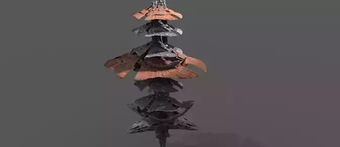 Alien lighthouse mushroom 2