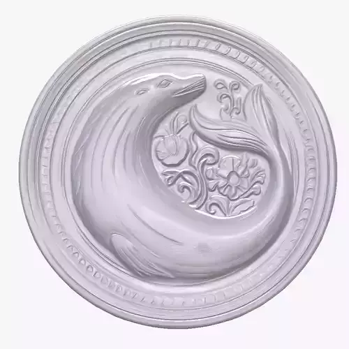 Seal 1 basrelief for 3D printing
