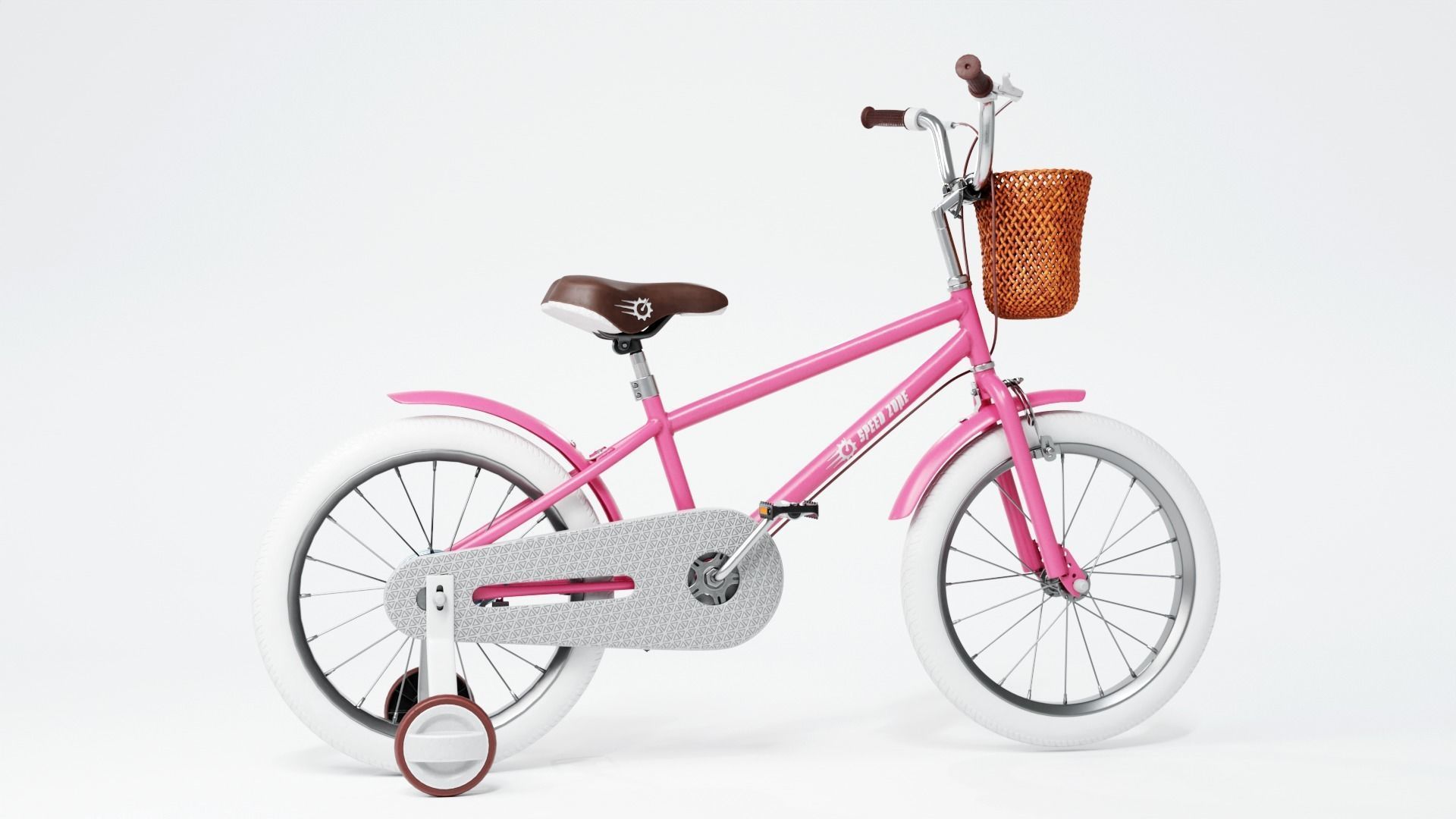 Bicycle Low-poly 3D model_3