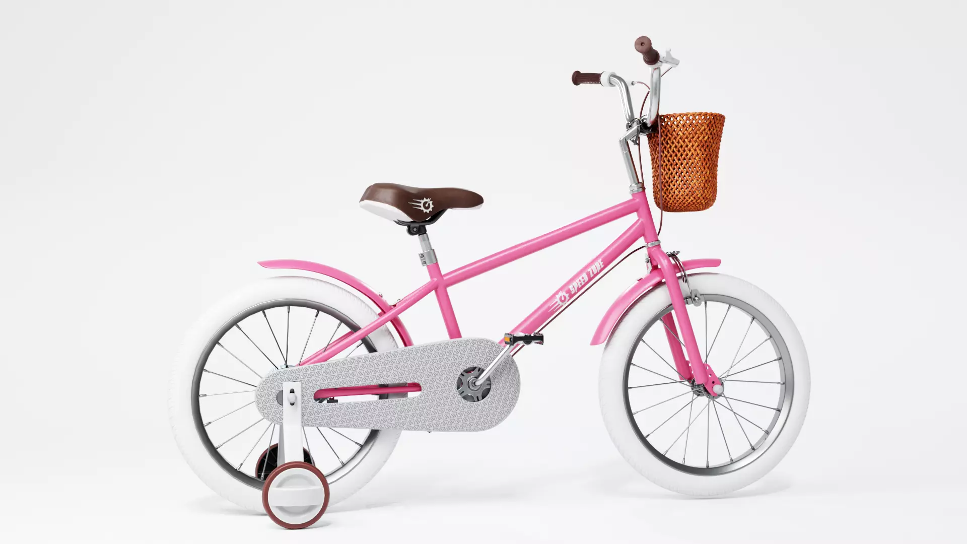 Bicycle Low-poly 3D model_0