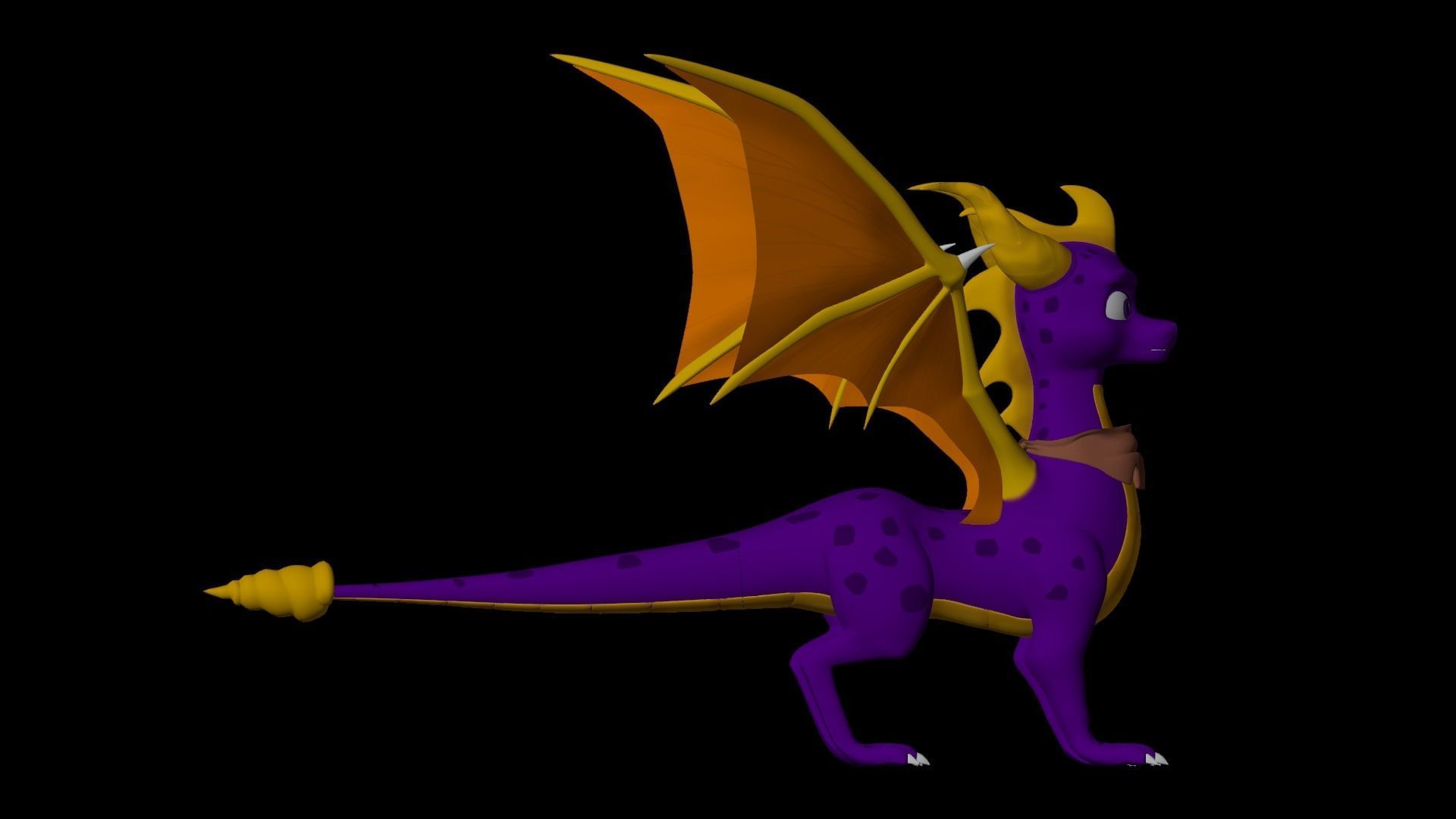 Spyro and Cynder Reboot Models Low-poly 3D model_72