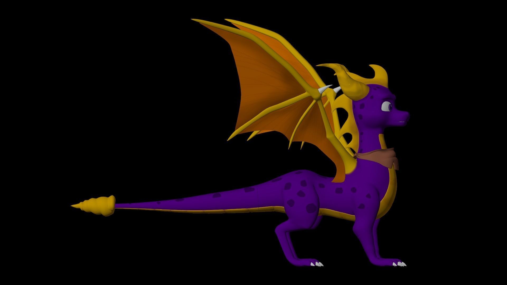 Spyro and Cynder Reboot Models Low-poly 3D model_68