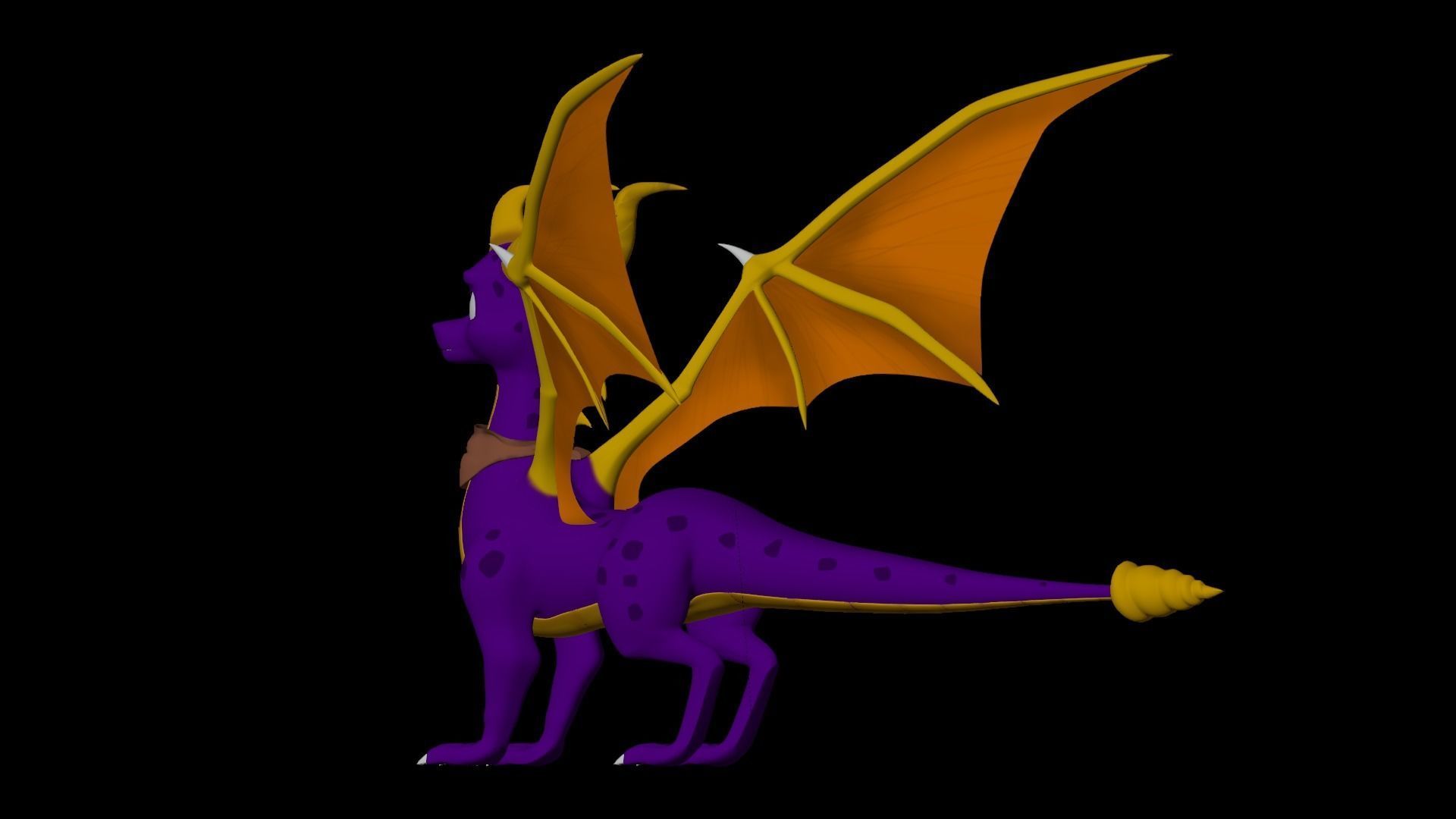 Spyro and Cynder Reboot Models Low-poly 3D model_31