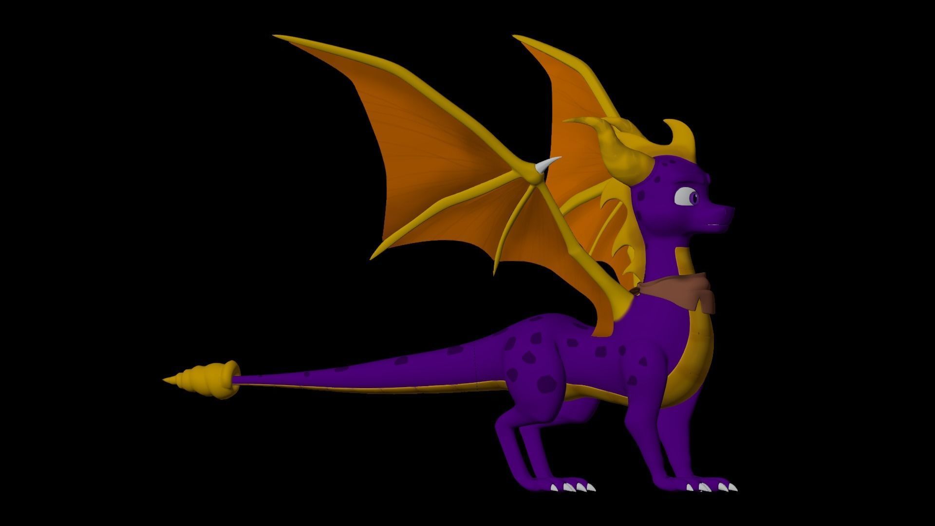 Spyro and Cynder Reboot Models Low-poly 3D model_107