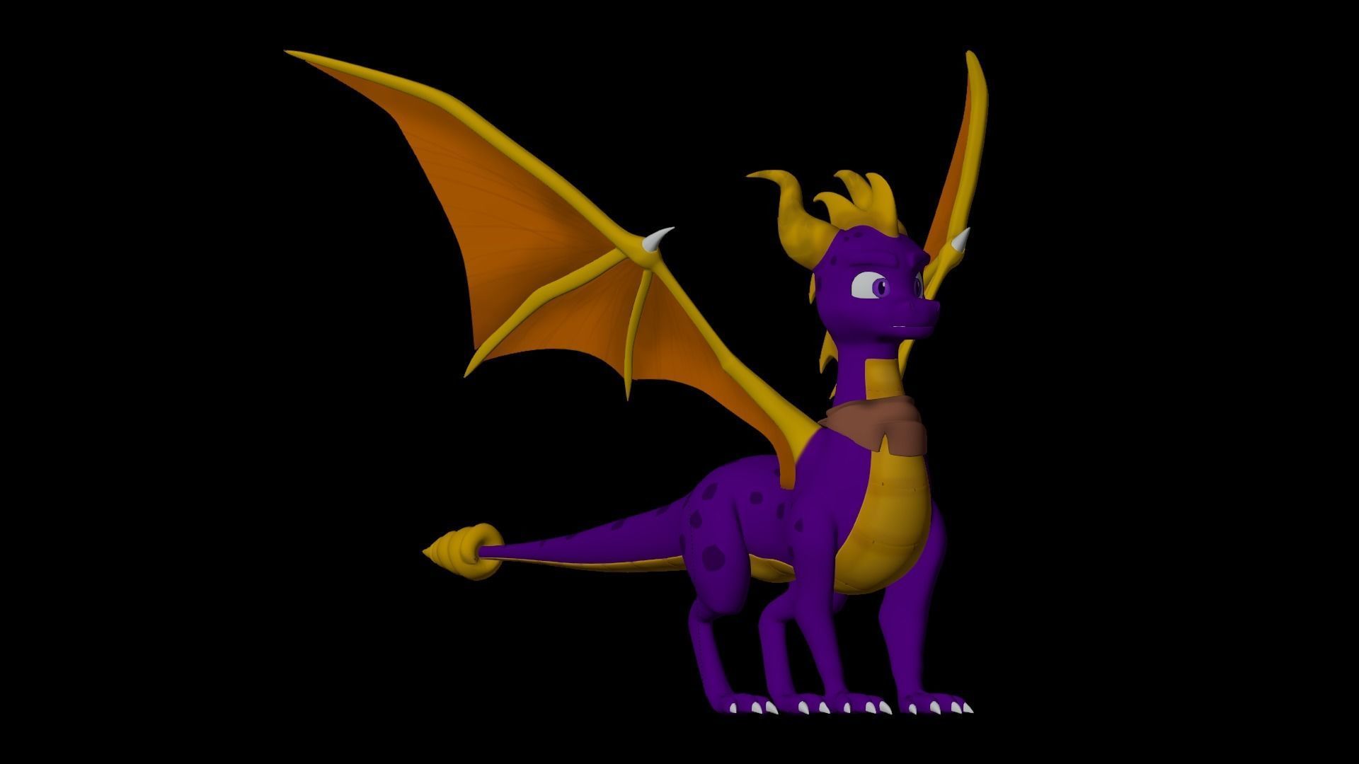 Spyro and Cynder Reboot Models Low-poly 3D model_62