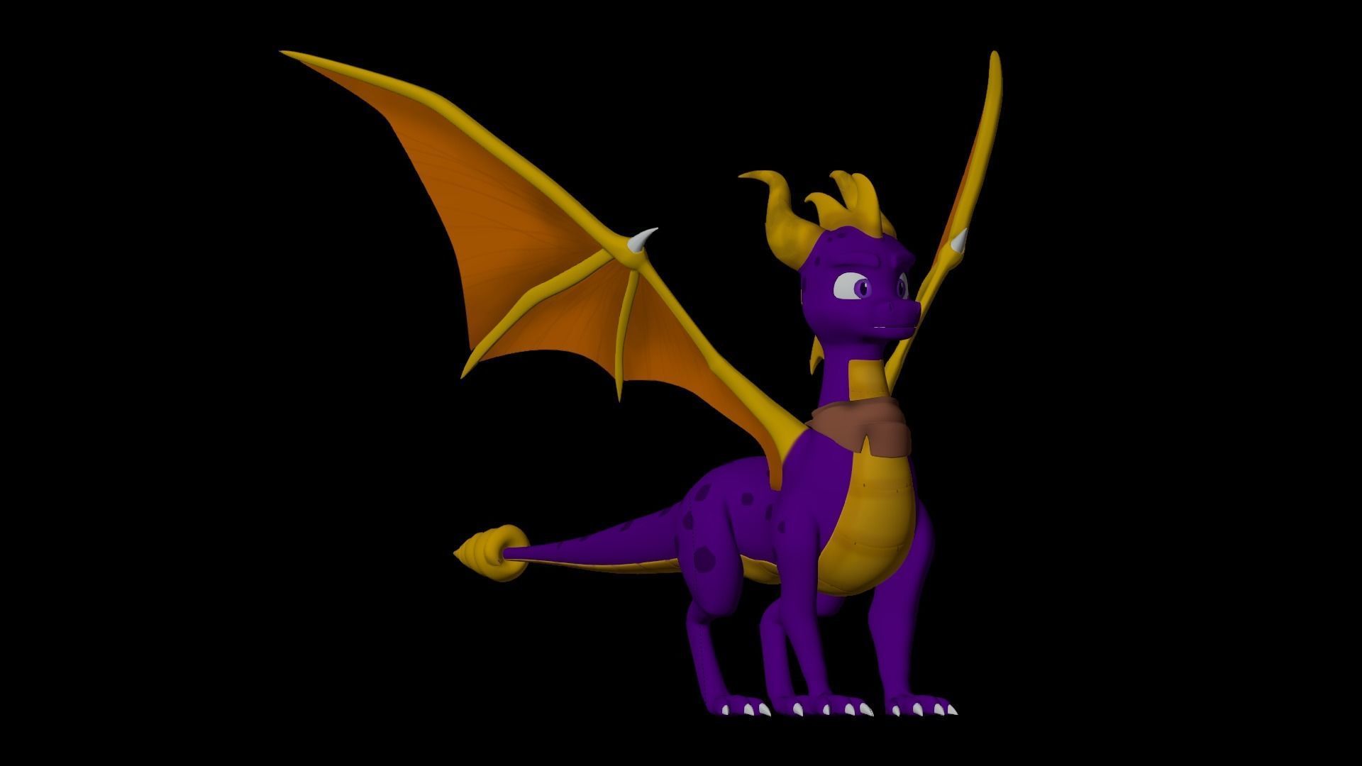 Spyro and Cynder Reboot Models Low-poly 3D model_61