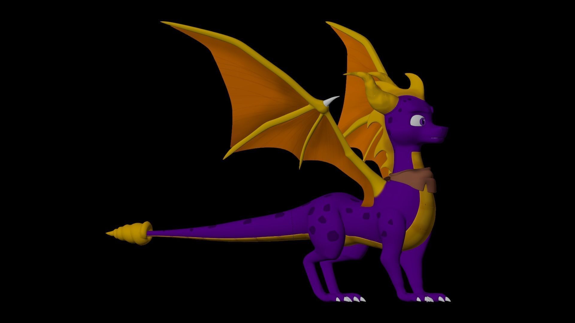 Spyro and Cynder Reboot Models Low-poly 3D model_105