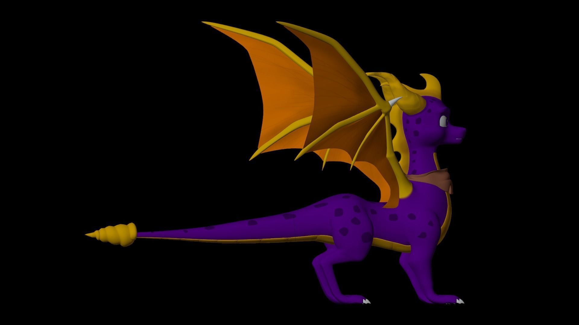 Spyro and Cynder Reboot Models Low-poly 3D model_75