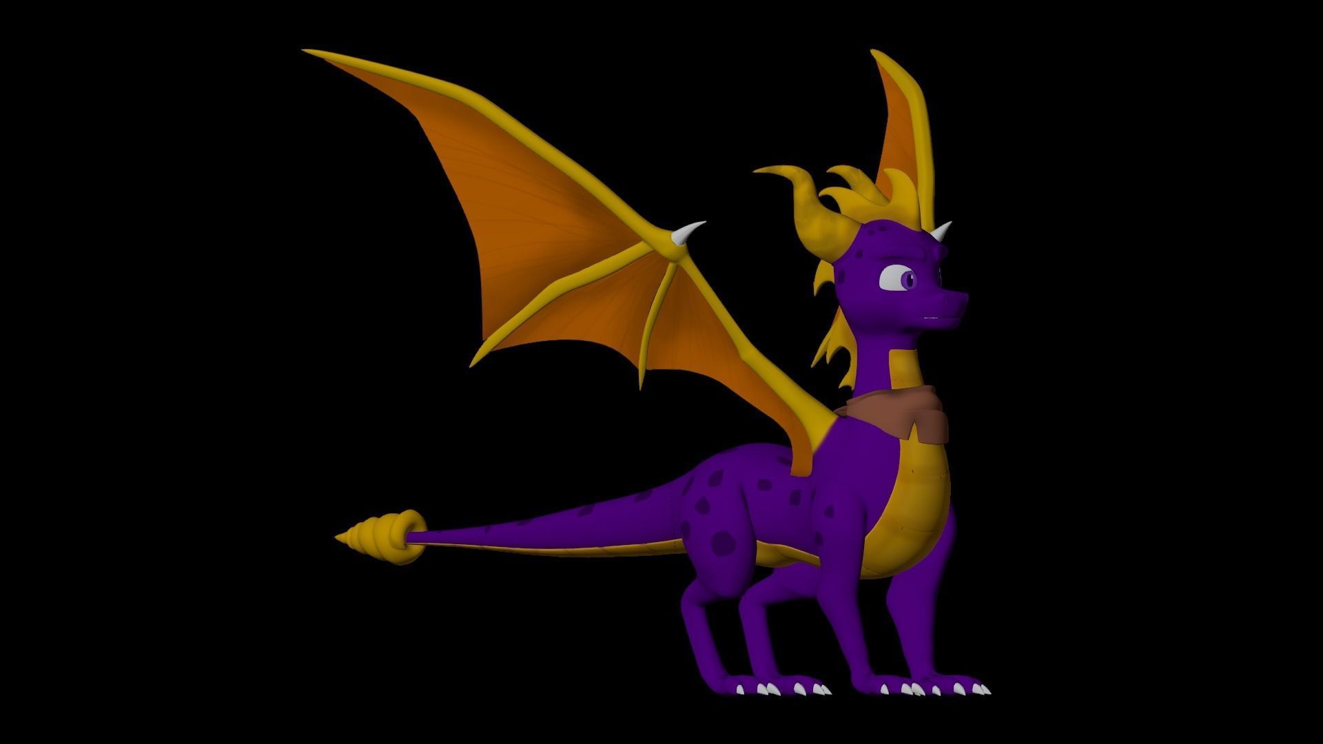 Spyro and Cynder Reboot Models Low-poly 3D model_66