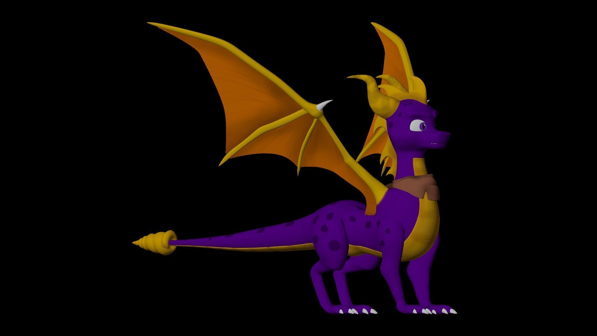Spyro and Cynder Reboot Models Low-poly 3D model_58