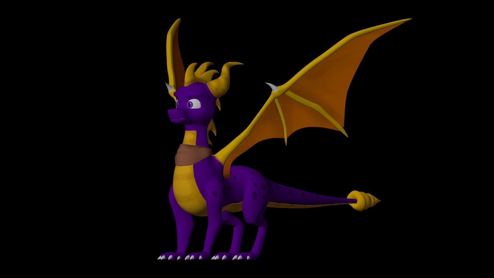 Spyro and Cynder Reboot Models Low-poly 3D model_50